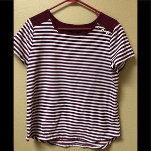 Banana Republic stripped blouse